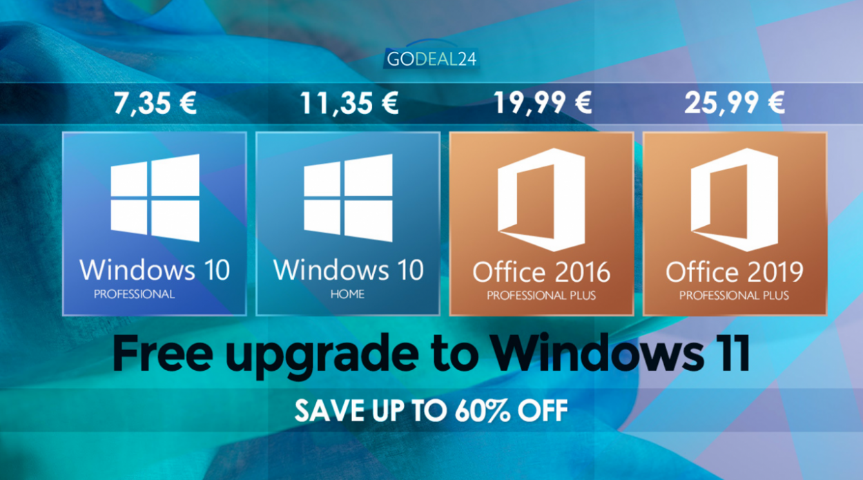 GoDeal24: Windows 11 už je dostupný a získajte pôvodný Windows 10 za 7,35€
