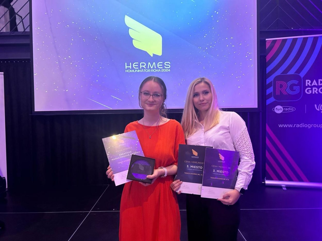 Tesco s kampaňou o menštruačnej chudobe získalo cenu HERMES