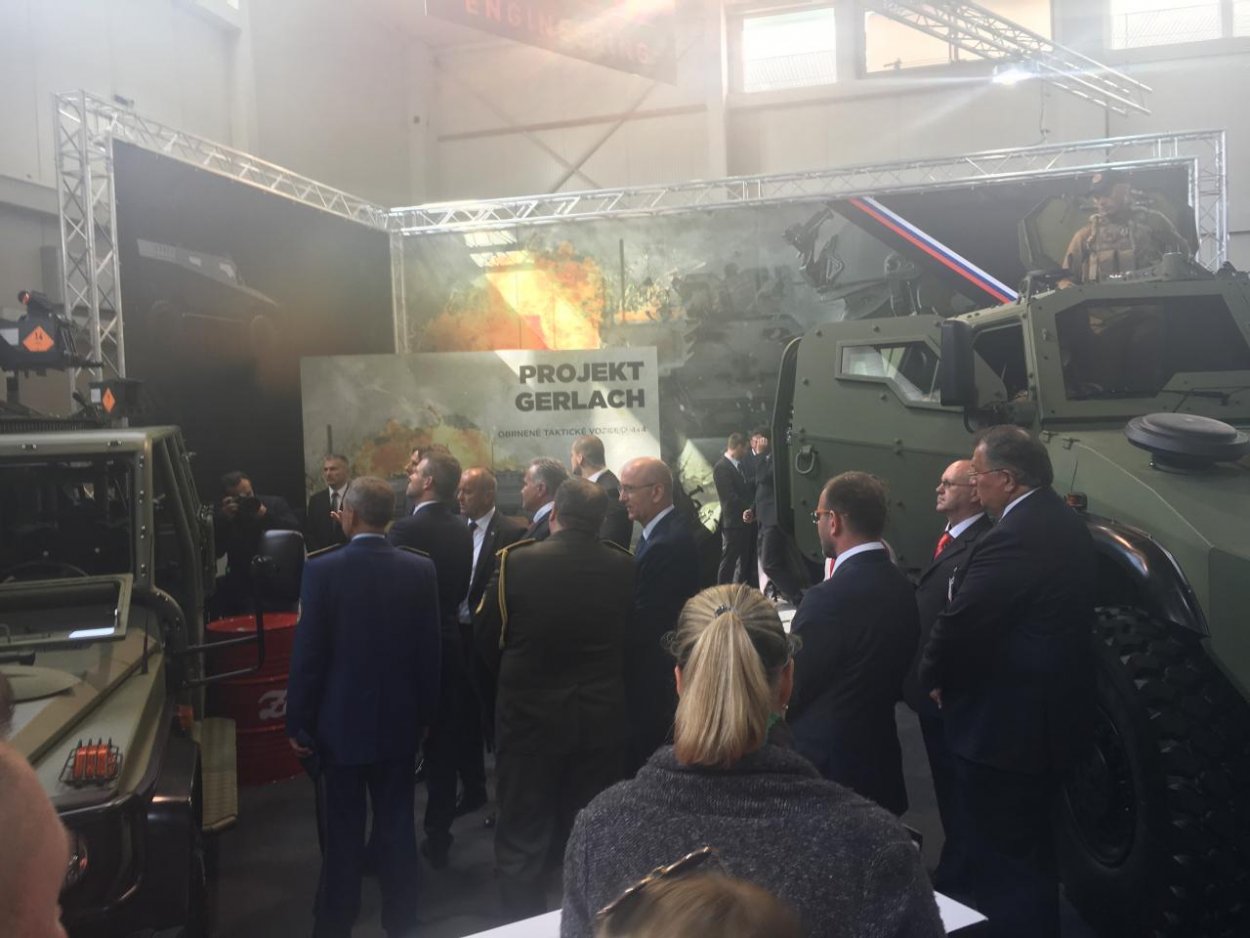 Predstavenie novinky na IDEB 2018: GERLACH  - Taktické obranné vozidlo 4x4