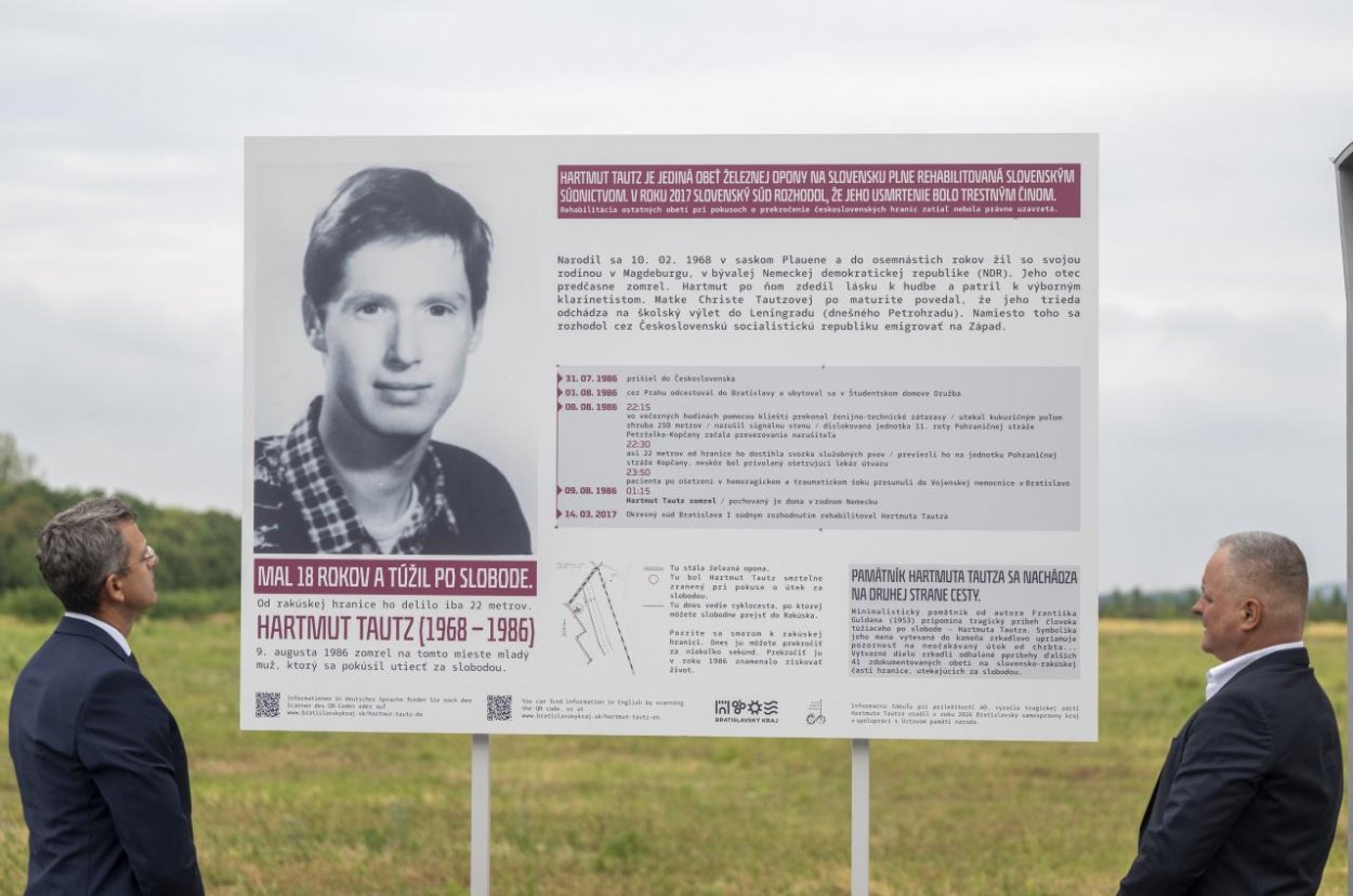 Pred 40 rokmi roztrhali pohraničiarske psy osemnásťročného Hartmuta Tautza. Podľa generálnej prokuratúry SR je to v poriadku