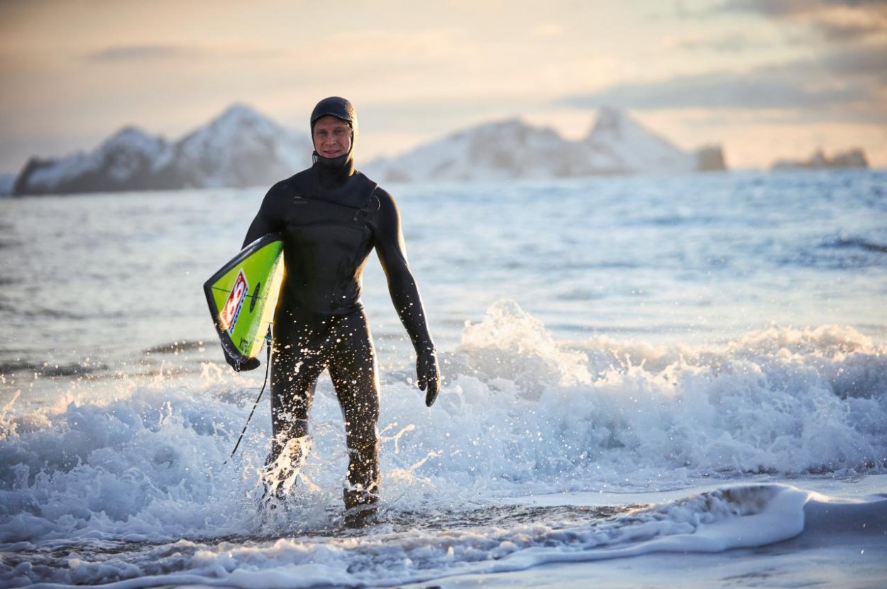 Surfista Heidar: 22° – perfektný moment na relax