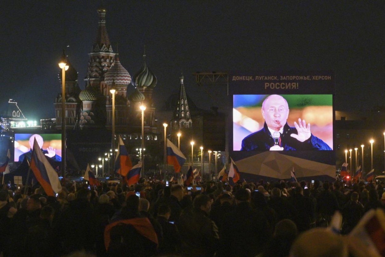 Putin na Červenom námestí vyhlásil: Víťazstvo bude naše