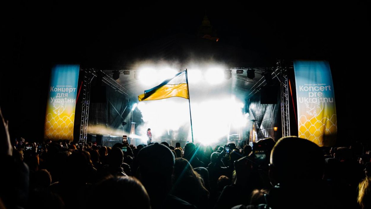 Na Koncerte pre Ukrajinu vystúpia Spevácky zbor Lúčnica, Para, Slobodná Európa, Peter Lipa, RozpoR, Mila Medvedovska a iní