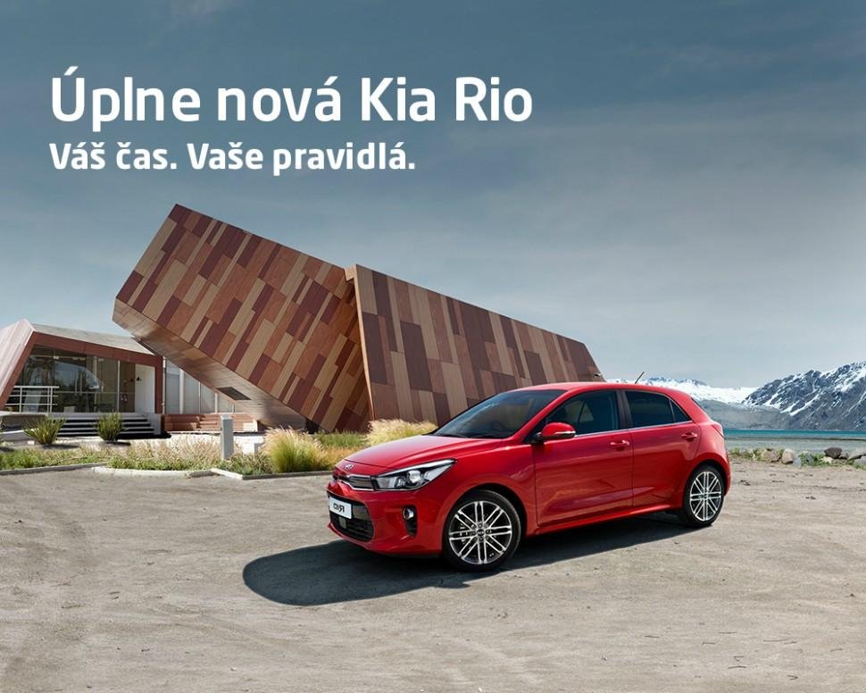 Úplne nová Kia Rio je tu. A s ňou zábavná jazda so štýlom