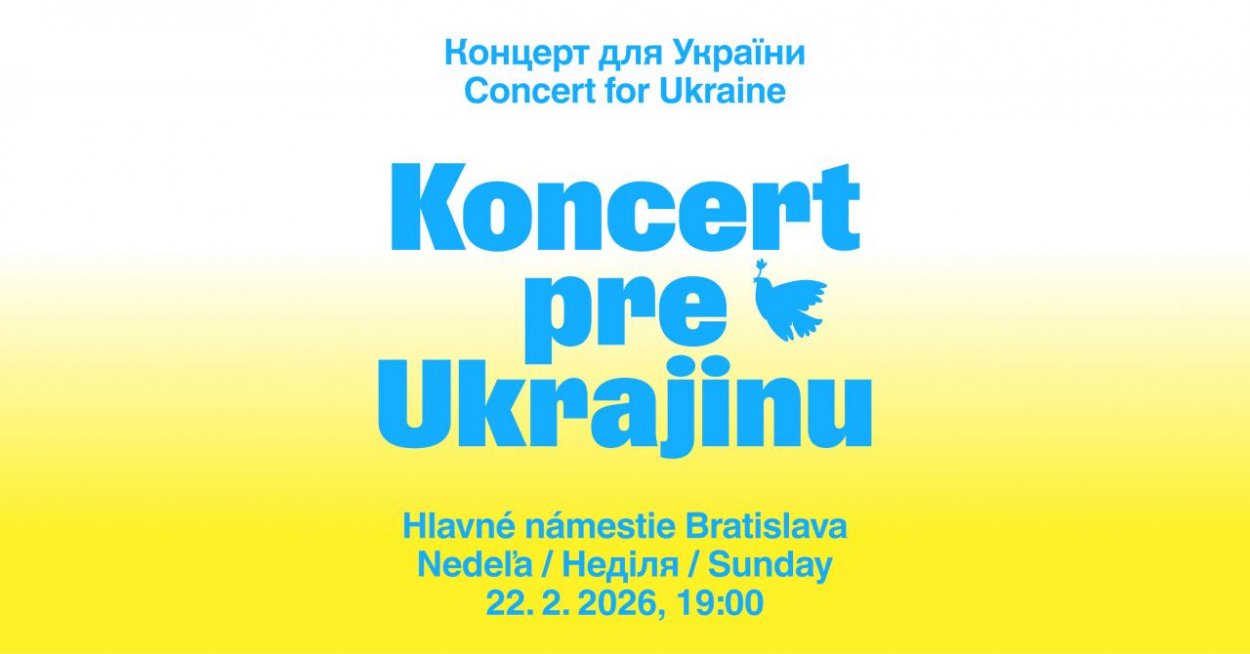 Na Koncerte pre Ukrajinu vystúpia Alina Pash, Apashe, Katarzia a zbor Sirénčatá