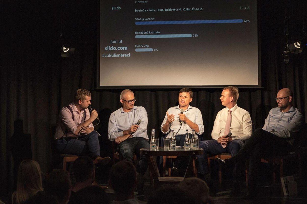 Ako Kiska zamieša karty? Diskutujú Sulík, Beblavý, Hlina a M. Kollár