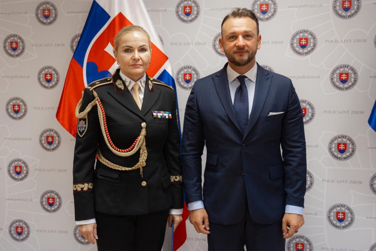 Jana Maškarová je prvou ženou prezidentkou Policajného zboru SR