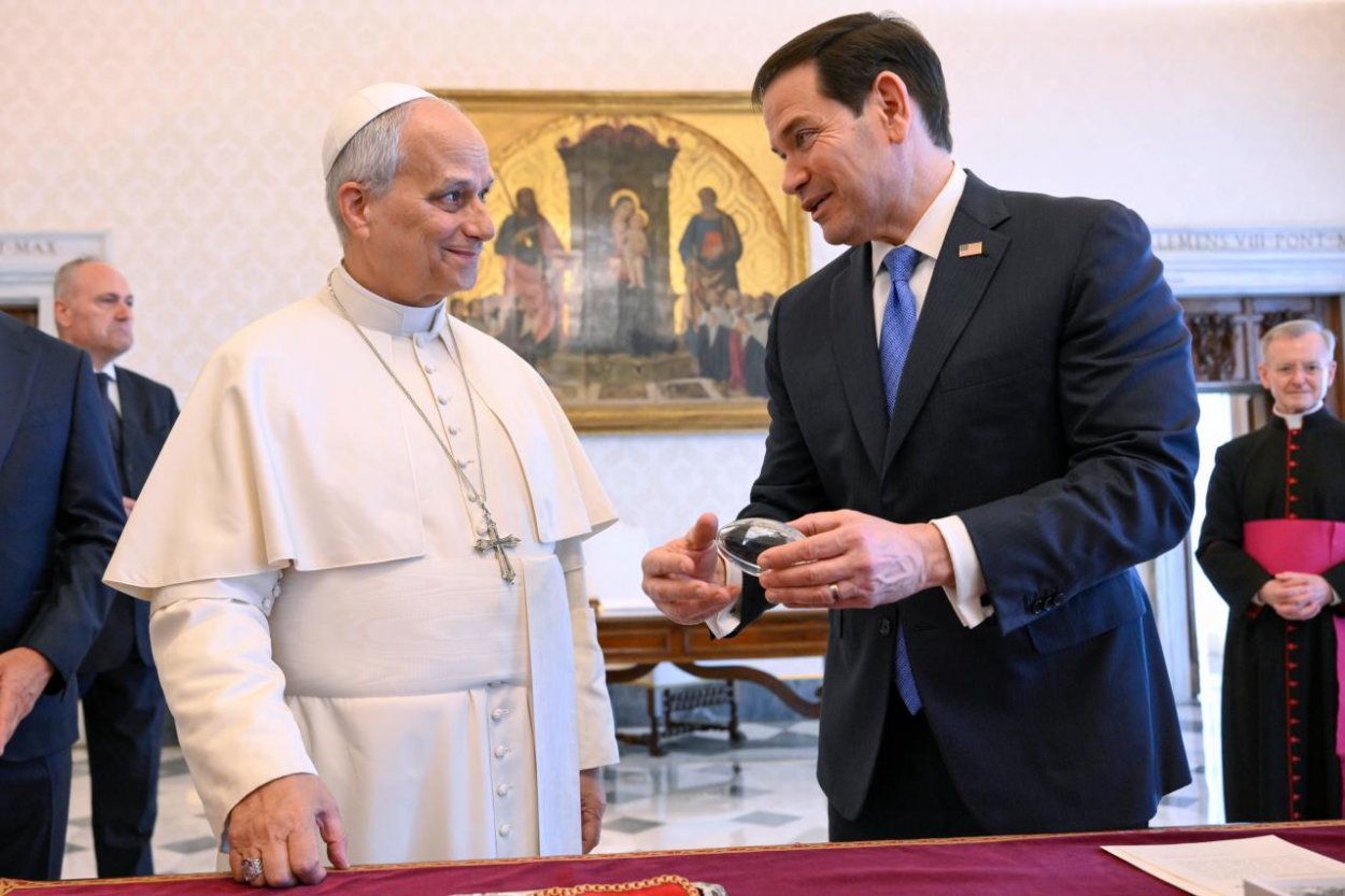 Rubio zhodnotil stretnutie s pápežom Levom XIV. pozitívne