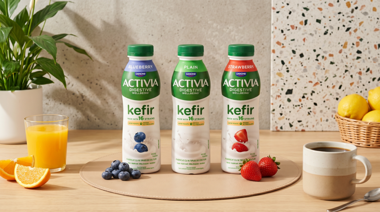 Activia Kefír: lahodný rituál pre telo aj vnútornú pohodu