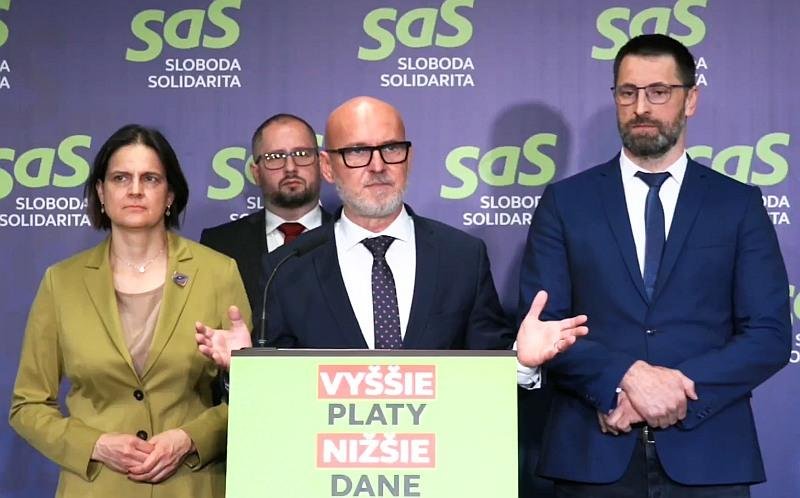 SaS: Rozhodnutie prezidenta pri nehode Pavla Gašpara je výsmechom občanom