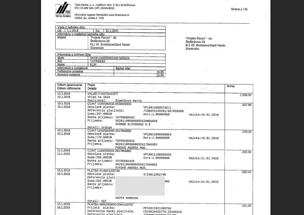 Marta Šimečková: Na Projekte Fórum som sa nijako neobohatila, som pripravená za zlyhania niesť právne následky