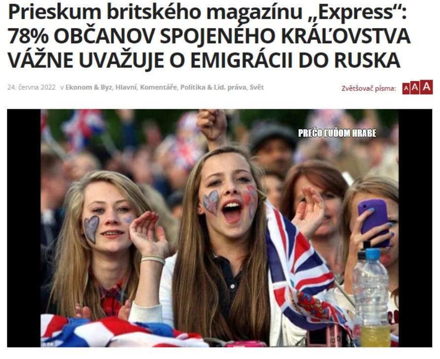 .hoax týždňa: Slovenské kremľolásky pozor. Najvyšší čas emigrovať za Putinom!