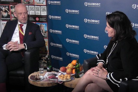 .týždeň na Globsecu 2026 s Katarínou Mathernovou