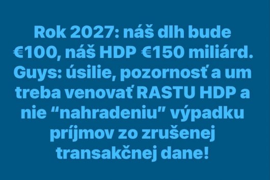Dáta bez pátosu: Návod ako nahradiť výpadok príjmu z transakčnej dane   
