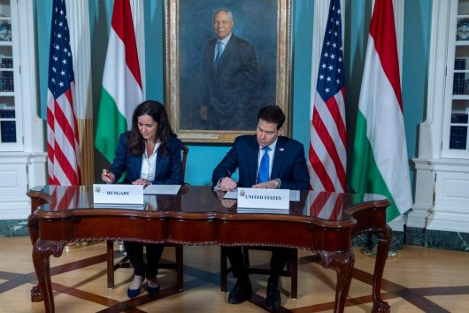 Marco Rubio a maďarská ministerka zahraničných vecí Orbánová podpísali dohody o energetike a bezpečnostnej spolupráci