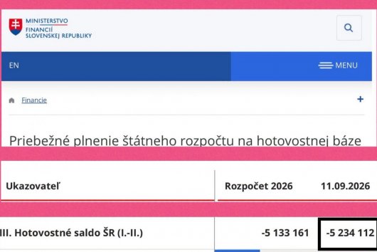 Dáta bez pátosu: Pán minister financií, máme problém!
