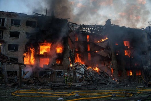 Ukrajina ONLINE: Rusko spustilo rozsiahly raketový a dronový útok na Ukrajinu