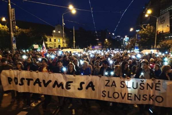 Reakcie na vypočúvanie Za slušné Slovensko: Ľudia im posielajú peniaze, v piatok prídu tisíce ľudí