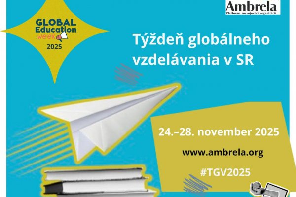 Týždeň globálneho vzdelávania v SR zaostrí na duševnú pohodu a dialóg medzi generáciami