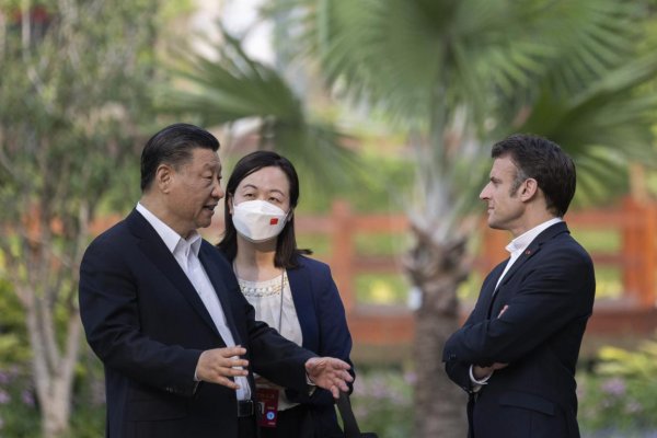 Macrona za slová o Taiwane v Číne chvália, v Európe a USA čelí kritike