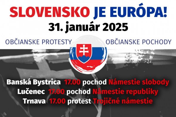 Protest v Banskej Bystrici už v piatok o 17:00!