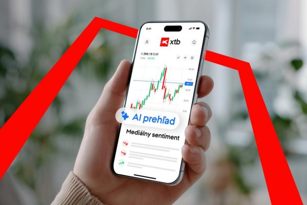 Nová zbraň pre investorov: XTB prináša AI nástroj, ktorý číta mediálny sentiment týkajúci sa akcií