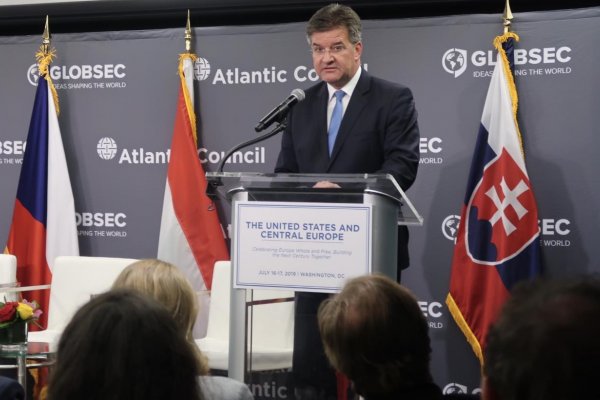 Miroslav Lajčák vystúpil na konferencii think tanku Atlantic Council