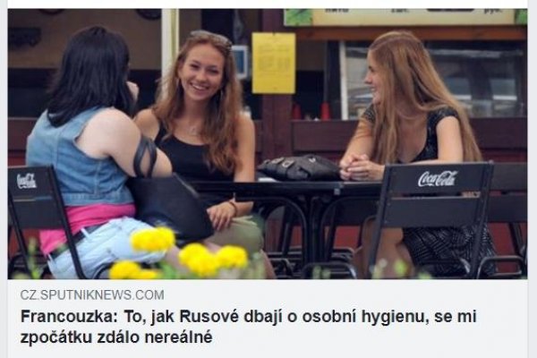 Správa dňa: Európanky sa umývajú v dreze!