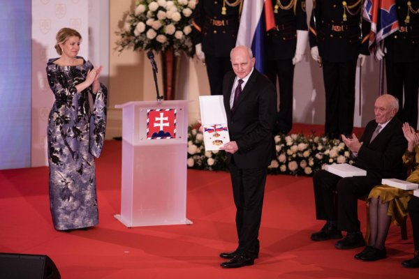 Prezidentka Zuzana Čaputová udelila štátne vyznamenania 20 osobnostiam