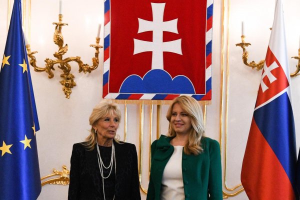 Prezidentka Zuzana Čaputová prijala prvú dámu USA