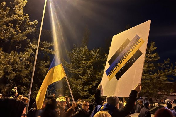 Pochod solidarity na podporu Ukrajiny: Ešte sme nezhrdzaveli