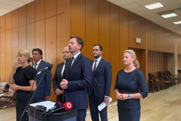 Matovič podmieňuje svoj odchod z vlády, ak SaS podporí v parlamente návrh OĽaNO o energiách