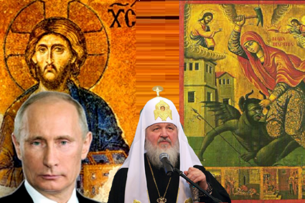Moskevský patriarcha považuje exorcismus za užitečný. Kdy začne s Putinem?