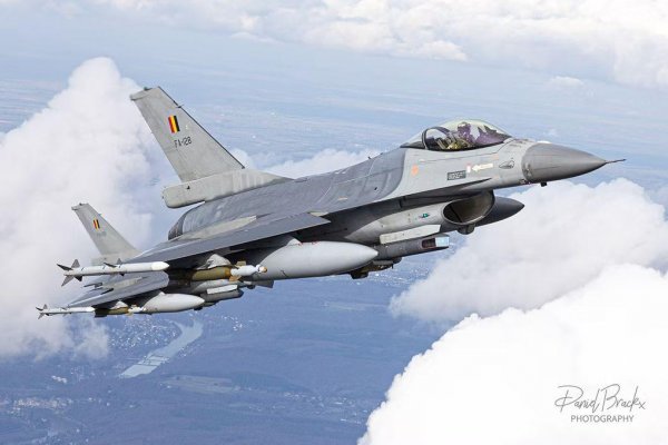 Belgicko dodá Ukrajine sedem stíhačiek F-16