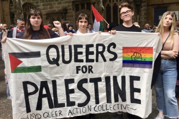 Z protiraketového krytu v Jeruzaleme na pride v Tel Avive - Selektívna slepota hnutia „Queers for Palestine“