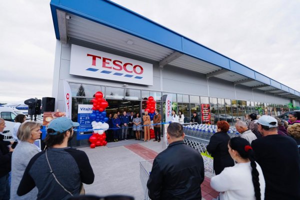 Tesco je opäť bližšie k zákazníkom Nitry a okolia: Nový supermarket v Dolných Krškanoch rozšíri sieť na 188 obchodov