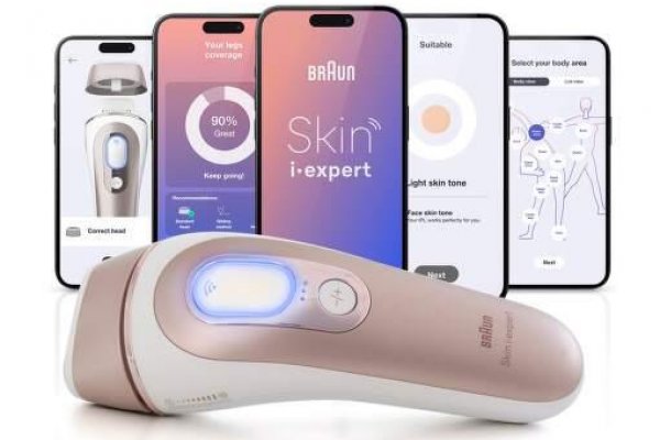 Vďaka IPL epilátoru Braun Skin i-expert bude vaša pokožka ako zo salónu