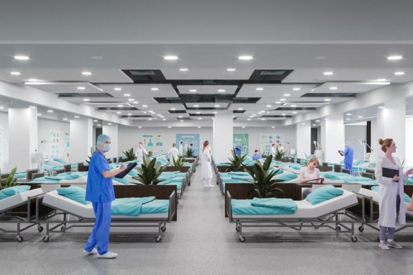 Na Národnom futbalovom štadióne môže  byť rýchlo 72 špeciálnych lôžok pre COVID-19