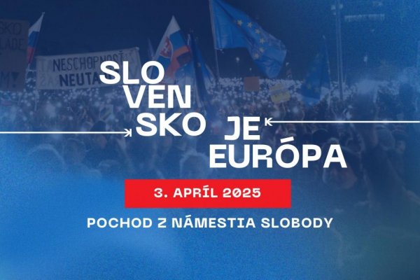 Protesty Slovensko je Európa pokračujú: V Bratislave po prvýkrát pochod „Nie ruskému zákonu!“  