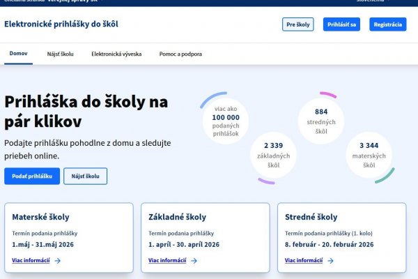 Rodičia a žiaci majú problémy so zobrazením výsledkov prijímačiek v ePrihláškach