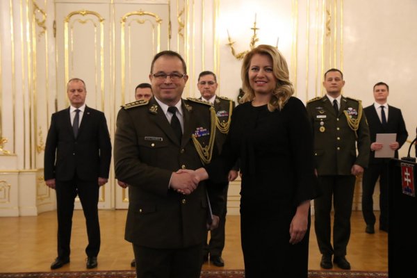 Prezidentka Čaputová vymenovala a povýšila nových generálov
