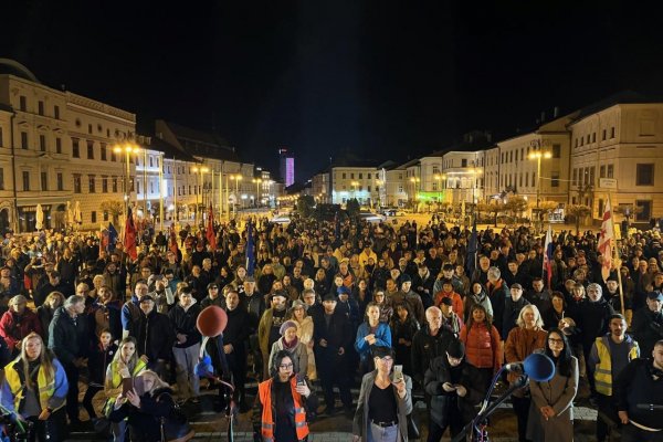 Občiansky protest Bystrický Hyde Park LIVE