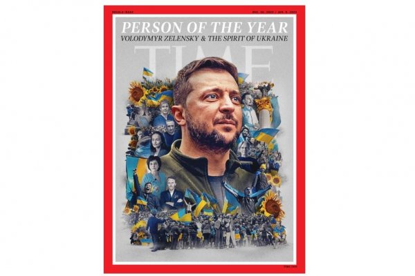 Podľa magazínu Time je osobnosťou roka Zelenskyj a duch Ukrajiny