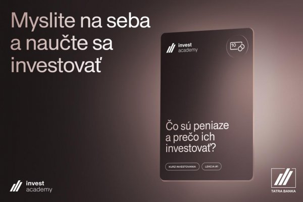 Tatra banka prináša vzdelávanie pre ľudí, ktorí chcú rozumieť investovaniu