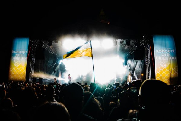 Na Koncerte pre Ukrajinu vystúpia Spevácky zbor Lúčnica, Para, Slobodná Európa, Peter Lipa, RozpoR, Mila Medvedovska a iní