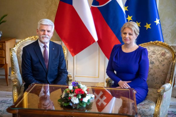 Prezidentka privítala na návšteve Slovenska nového českého prezidenta P. Pavla