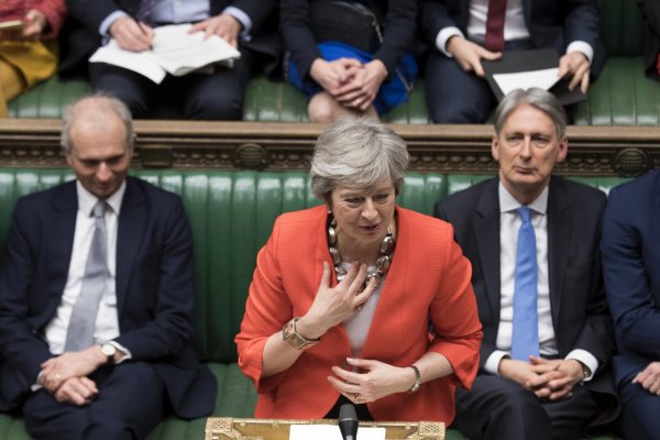 Britský parlament znovu odmietol dohodu o brexite premiérky Mayovej