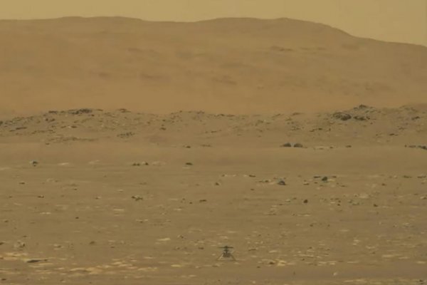 Vrtuľník NASA s názvom Ingenuity absolvoval prvý let na Marse (+ video)